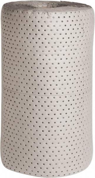 PRO-SAFE - 70 Gal Capacity per Package, Universal Roll - 150' Long x 30" Wide, Gray, Polypropylene - Exact Tool & Supply