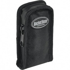 Bucket Boss - 1 Pocket Mobile Carrier Holster - Nylon, Black - Exact Tool & Supply