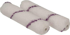 Premier Paint Roller - 1/2" Nap, 6-1/2" Wide Paint Mini Roller - Semi-Rough Texture, Microfiber - Exact Tool & Supply