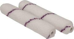 Premier Paint Roller - 3/8" Nap, 6-1/2" Wide Paint Mini Roller - Semi-Smooth Texture, Microfiber - Exact Tool & Supply
