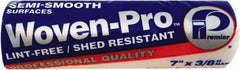 Premier Paint Roller - 3/8" Nap, 7" Wide Paint General Purpose Roller Cover - Medium Texture, Woven & Polyester - Exact Tool & Supply