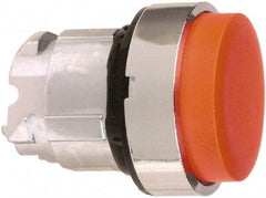 Schneider Electric - 22mm Mount Hole, Extended Straight, Pushbutton Switch Only - Round, Red Pushbutton, Nonilluminated, Momentary (MO) - Exact Tool & Supply