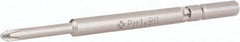 Wera - 5mm Drive, #1 Phillips Screwdriver Bit - 3-1/8" OAL - Exact Tool & Supply