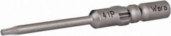 Wera - 4mm Drive, Torx Plus Precision Screwdriver Bit - 1-9/16" OAL - Exact Tool & Supply