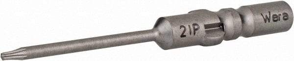 Wera - 4mm Drive, Torx Plus Precision Screwdriver Bit - 1-9/16" OAL - Exact Tool & Supply