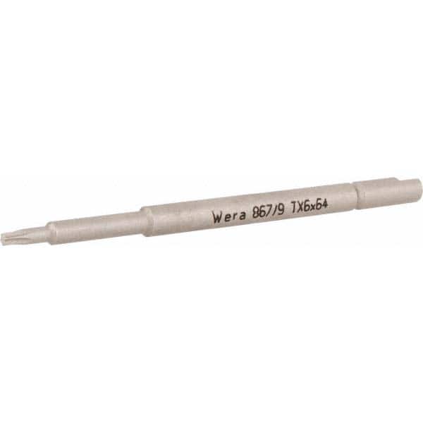 Wera - 4mm Drive Precision Torx Precision Bit - Exact Tool & Supply