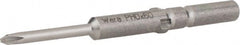 Wera - 5mm Drive #0 Point Precision Phillips Bit - Exact Tool & Supply