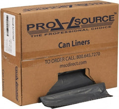 PRO-SOURCE - Pack of (50) 55 Gal 2.5 mil Heavy-Duty Trash Bags - Exact Tool & Supply
