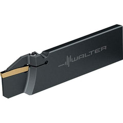 Walter - 1.0236" Blade Height, 4.3307" OAL, Left Hand Cut, Single End Indexable Cut-Off Blade - 16mm Max Depth of Cut, G1041 C Blade - Exact Tool & Supply