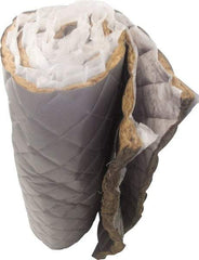 Singer Safety - 25' Long x 48" Wide, Fiberglass Roll - ASTM E-84 Specification, Metallic Gray - Exact Tool & Supply