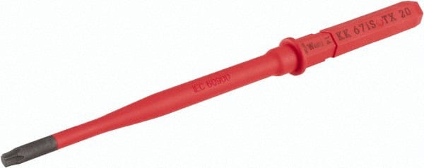 Wera - 3/8" Drive T20 Torx Screwdriver Bit - Exact Tool & Supply