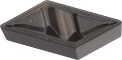 Kennametal - NPGR51 FP Grade KCM25 Carbide Turning Insert - TiN/TiCN/Al2O3 Finish, Parallelogram, 1/8" Thick, 1/64" Corner Radius - Exact Tool & Supply