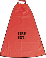 Singer Safety - Fire Extinguisher Covers Maximum Extinguisher Capacity (Lb.): 50.00 Minimum Extinguisher Capacity (Lb.): 75.00 - Exact Tool & Supply