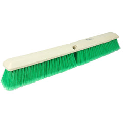 18″ - Green Fine Perma Sweep Broom Without Handle - Exact Tool & Supply