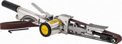 Value Collection - 3/4 x 20-1/2 Inch, 16,000 RPM Air Belt Sander - 0.45 Hp, 4 CFM Air Consumption, Rear Exhaust - Exact Tool & Supply