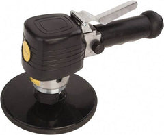 Value Collection - 10,000 OPM, 4 CFM Air Consumption, 90 psi Air Pressure, Palm Air Orbital Sander - Round Pad, 1/4 NPT Inlet - Exact Tool & Supply