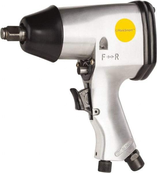 Value Collection - 1/2" Drive, 7,000 RPM, 25 to 200 Ft/Lb Torque Impact Wrench - Pistol Grip Handle, 600 IPM, 4 CFM, 90 psi, 1/4" NPT Inlet - Exact Tool & Supply