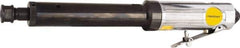 Value Collection - 1/4" Collet, Straight Handle, Air Extended Length Die Grinder - 22,000 RPM, Rear Exhaust, 4 CFM, 0.45 hp, 90 psi, 1/4 NPT Inlet - Exact Tool & Supply