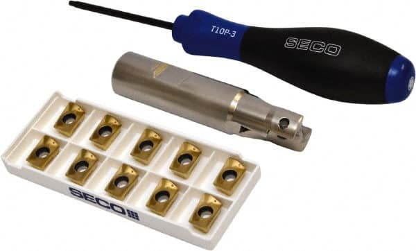 Seco - Indexable End Mill Sets - Exact Tool & Supply