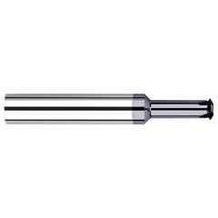Harvey Tool - Single Profile Thread Mills; Maximum Threads Per Inch: 56 ; Minimum Threads Per Inch: 24 ; Thread Type: Internal/External ; Minimum Nominal Diameter (Inch): #10 ; Cutting Diameter (Inch): 0.1350 ; Shank Diameter (Inch): 1/4 - Exact Tool & Supply