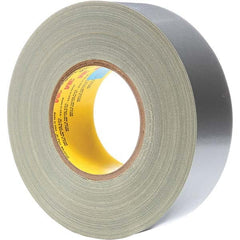 3M - 54.8m x 48mm x 12 mil Silver Polyethylene Cloth Duct Tape - Exact Tool & Supply
