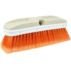 9-1/2″ Truck Wash Brush, Flagged Orange Polystyrene Fill - Exact Tool & Supply