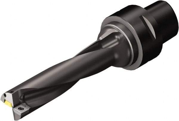 Sandvik Coromant - 88.9mm Max Drill Depth, 4xD, 22.23mm Diam, Indexable Insert Drill - C6 Coromant Shank - Exact Tool & Supply