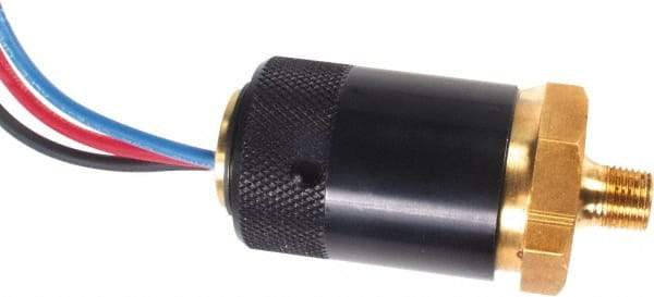 Parker - FRL Pressure Switch - 1/4" NPT, 20-120 psi & 18 LDS - Exact Tool & Supply
