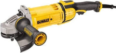 DeWALT - 7" Wheel Diam, 8,500 RPM, Corded Angle & Disc Grinder - 5/8-11 Spindle, 120 Volts - Exact Tool & Supply