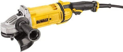 DeWALT - 7" Wheel Diam, 8,500 RPM, Corded Angle & Disc Grinder - 5/8-11 Spindle, 120 Volts - Exact Tool & Supply