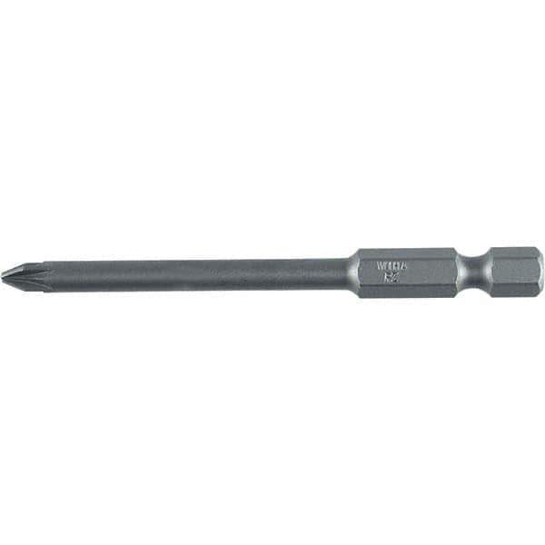 Wiha - PZ.1 Power Bit - 1/4" Drive, 2-3/4" OAL - Exact Tool & Supply