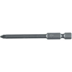 Wiha - PZ.1 Power Bit - 1/4" Drive, 2-3/4" OAL - Exact Tool & Supply
