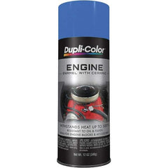 Krylon - 12 oz Ford Blue Automotive Heat Resistant Paint - High Gloss Finish, Comes in Aerosol Can - Exact Tool & Supply
