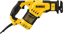 DeWALT - 2,800 Strokes per Minute, 1-1/8 Inch Stroke Length, Electric Reciprocating Saw - 120 Volts, 15 Amps - Exact Tool & Supply