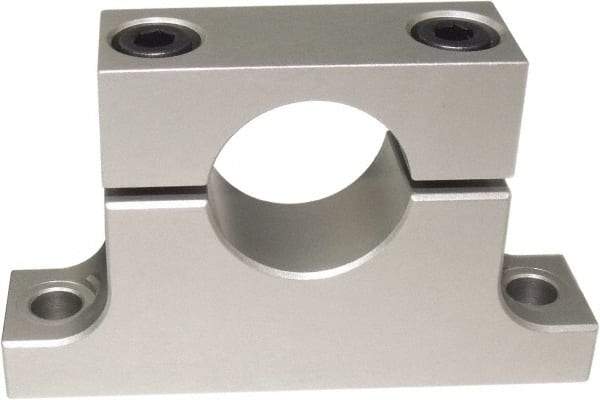 Made in USA - Shaft Supports Shafting Type: End Support Style.: Low Profile - Exact Tool & Supply