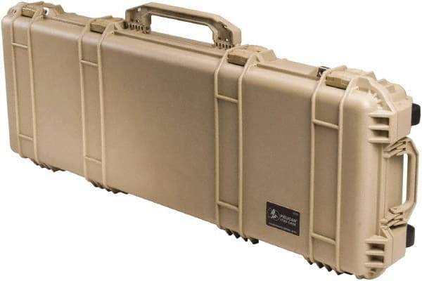 Pelican Products, Inc. - 16" Wide x 6-1/8" High, Long Gun Case - Tan, Polyethylene - Exact Tool & Supply