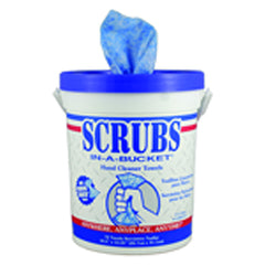 Citrus Fragrance Hand Cleaning Towels, 10 in × 12 in, 72 Wipes per Container - Exact Tool & Supply