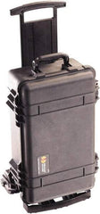 Pelican Products, Inc. - 14-1/2" Wide x 24-1/4" High, Clamshell Hard Case - Black, Polypropylene - Exact Tool & Supply