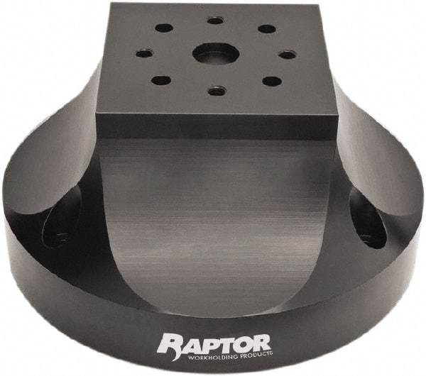 Raptor Workholding - 11.95" Jaw Width, 6" High Riser - For Use with 4 & 5 Axis Workholding Systems - Exact Tool & Supply