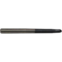 Emuge - 12mm Diam, 9mm LOC, 2 Flute Solid Carbide Ball End Mill - TiAlN Finish, Single End, 120mm OAL, 12mm Shank Diam, Ball Flute - Exact Tool & Supply