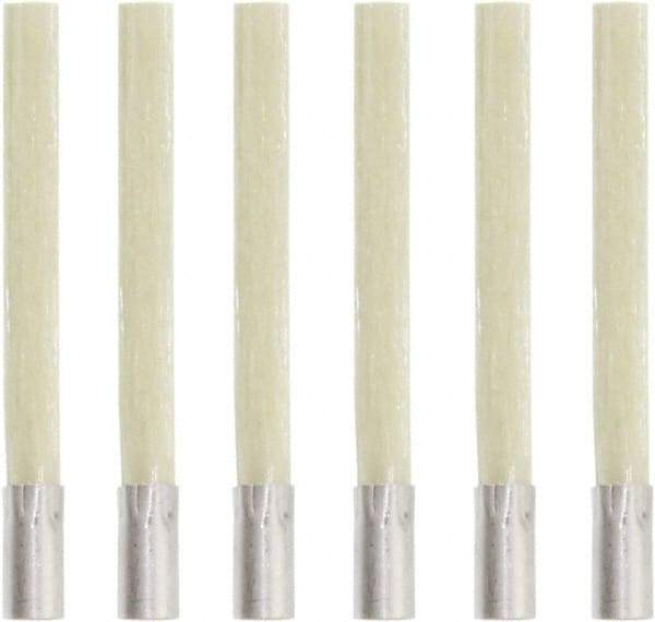 Value Collection - Glass Fiber Scratch Brush Tip Refill - 4-45/64" Brush Length, 4-45/64" OAL, 1-13/64" Trim Length - Exact Tool & Supply