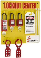 Ability One - Equipped Lockout Device & Tag Station - Exact Tool & Supply