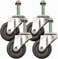 Steiner - Welding Screen Swivel Caster Wheel - Use with Steiner-HD Protect-O-Screens - Exact Tool & Supply