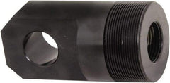 Value Collection - 3/4 Thread, Hydraulic Cylinder Clevis Eye - 1-11/16" Diam, 3.15" OAL - Exact Tool & Supply