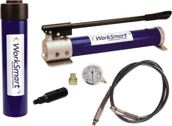 Value Collection - Manual Pump & Cylinder Sets Load Capacity (Ton): 15 Cylinder Number: 42366815 - Exact Tool & Supply