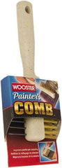 Wooster Brush - 0.88" Wide Brush Comb - Polypropylene - Exact Tool & Supply