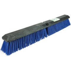 24″ Green Works Sweep, Medium Blue Fill with Foam Block - Exact Tool & Supply