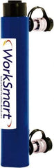 Value Collection - 10 Ton, 10.04" Stroke, 22.41 Cu In Oil Capacity, Portable Hydraulic Double Acting Cylinder - 2.24 Sq In Effective Area, 16.12" Lowered Ht., 26.19" Max Ht., 1.69" Cyl Bore Diam, 1.38" Plunger Rod Diam, 10,000 Max psi - Exact Tool & Supply