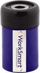 Value Collection - 12 Ton, 1.61" Stroke, 4.7 Cu In Oil Capacity, Portable Hydraulic Hollow Hole Cylinder - 2.91 Sq In Effective Area, 4.74" Lowered Ht., 6.36" Max Ht., 1.92" Cyl Bore Diam, 1.38" Plunger Rod Diam, 10,000 Max psi - Exact Tool & Supply