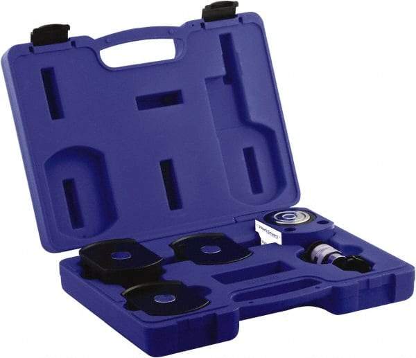 Value Collection - 20 Ton, 0.43" Stroke, 1.88 Cu In Oil Capacity, Portable Hydraulic Flat Body Kit Cylinder - 4.38 Sq In Effective Area, 2.01" Lowered Ht., 2.44" Max Ht., 2.36" Cyl Bore Diam, 2" Plunger Rod Diam, 10,000 Max psi - Exact Tool & Supply